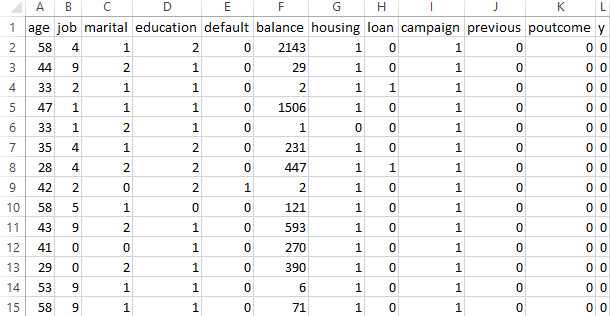 Clean dataset preview
